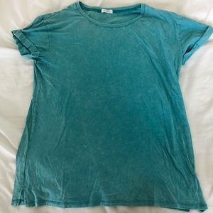 Awake XL aqua blue t-shirt